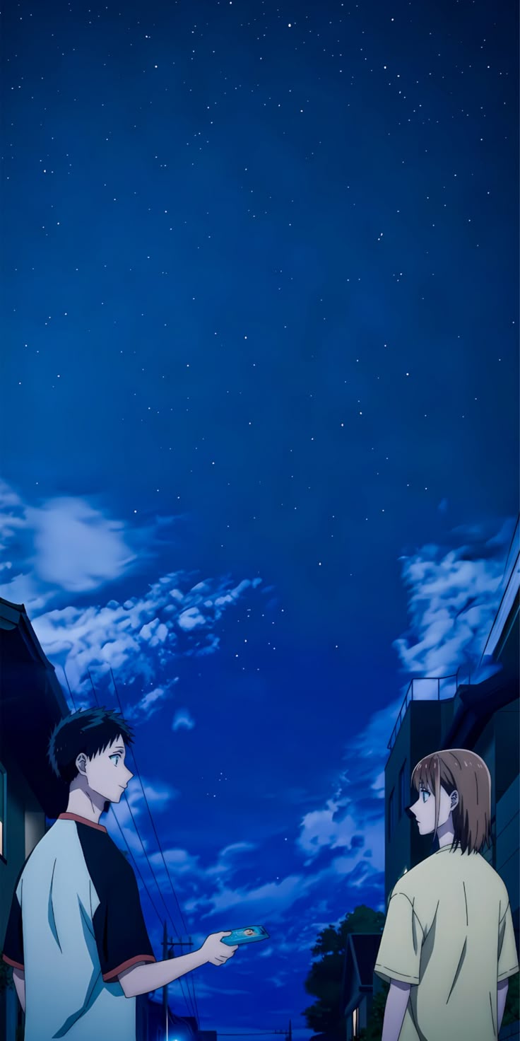 Blue Box - Chinatsu and Taiki Card